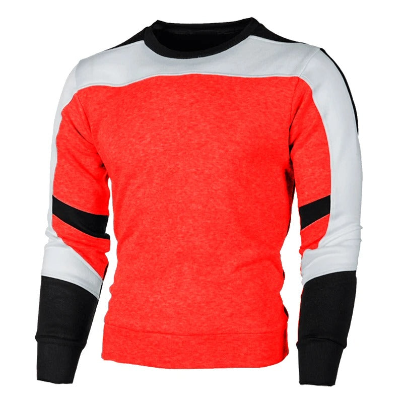 Lässiges Herren Sweatshirt mit Rundhalsausschnitt