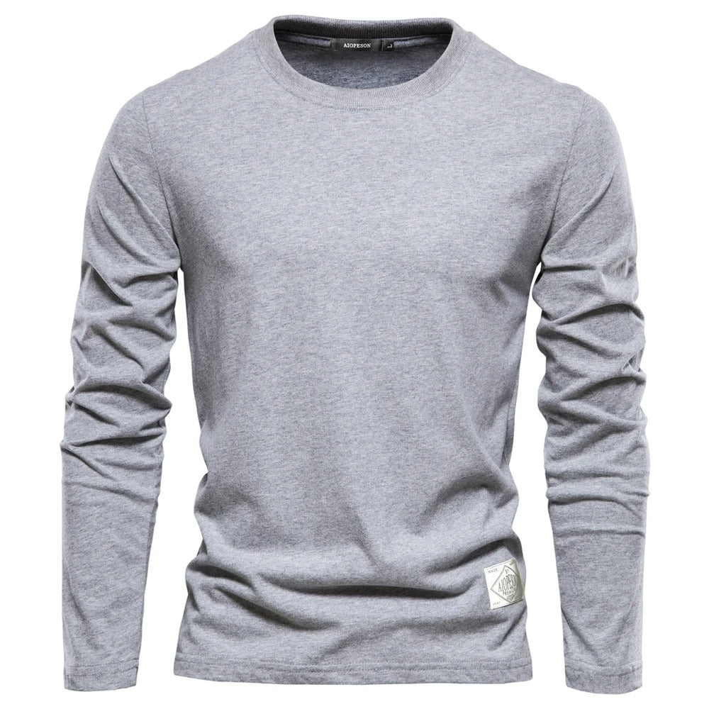 Klassisches Langarm-T-Shirt für Männer