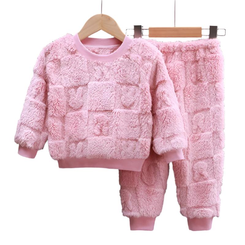 Winterpyjama aus Flanell für Kinder