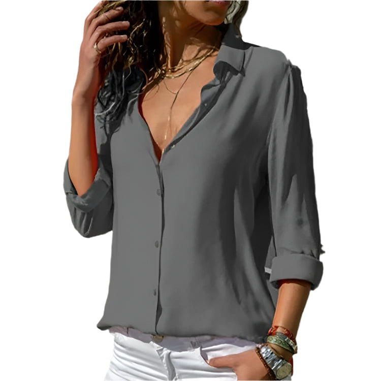 Frauen Casual Frisur Lockeres Shirt