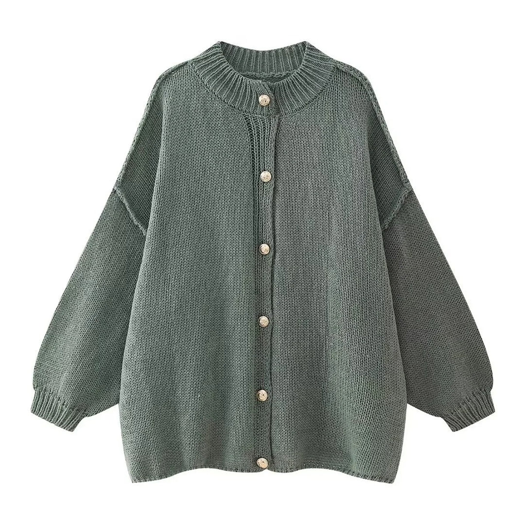 Lässiger weiter Pullover für Frauen