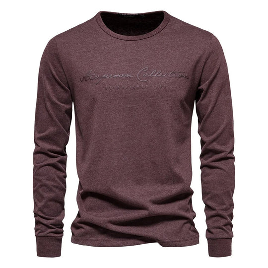 Lässiges T-Shirt mit Buchstabenaufdruck für Männer