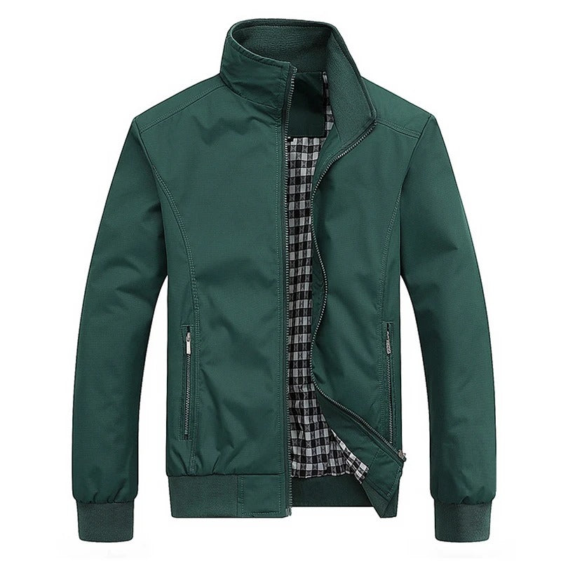 Heren Casual Slank Bomberjacke