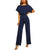 Figurbetonter Slim-Overall für Damen