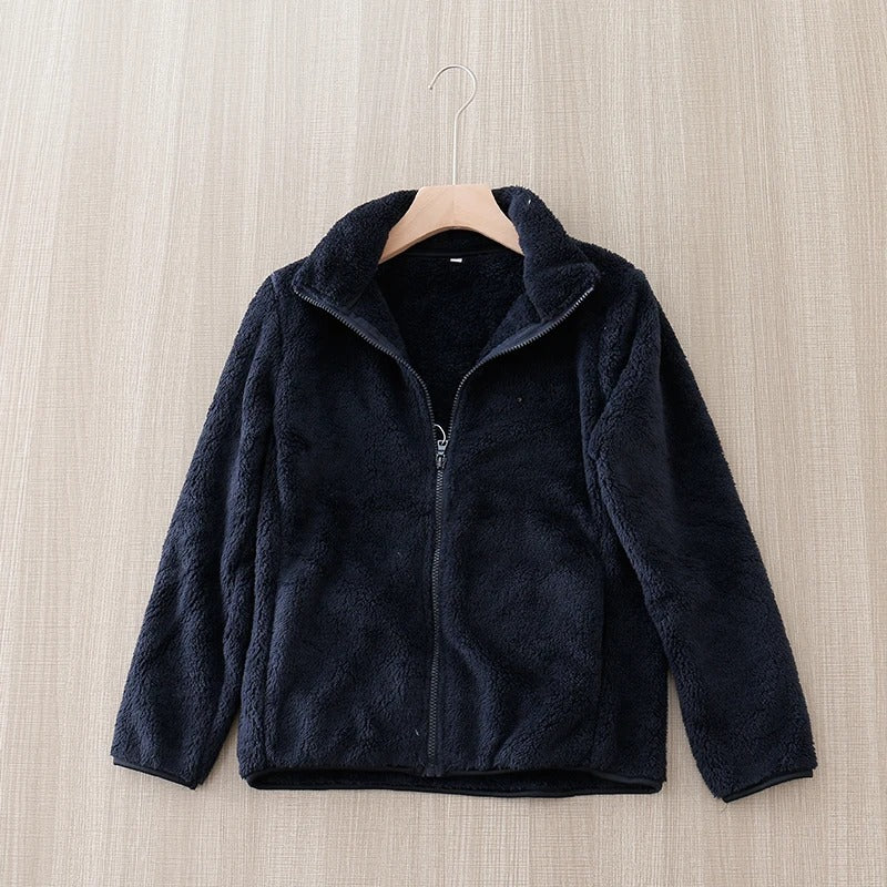 Doppelseitige Fleecejacke für Frauen