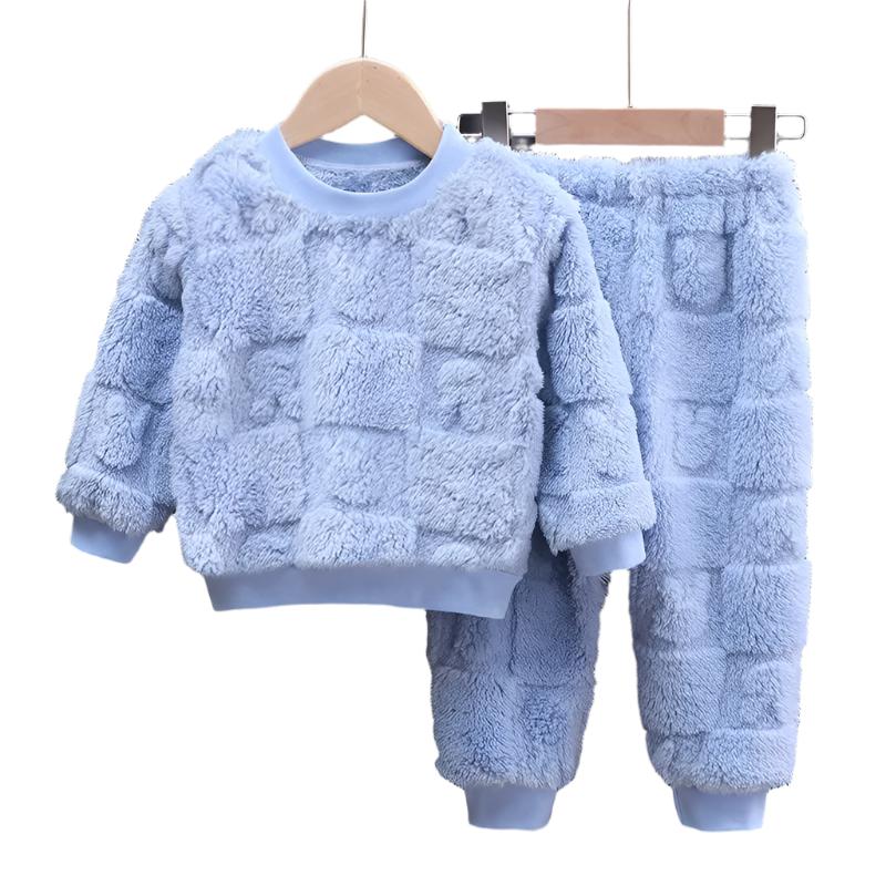 Winterpyjama aus Flanell für Kinder