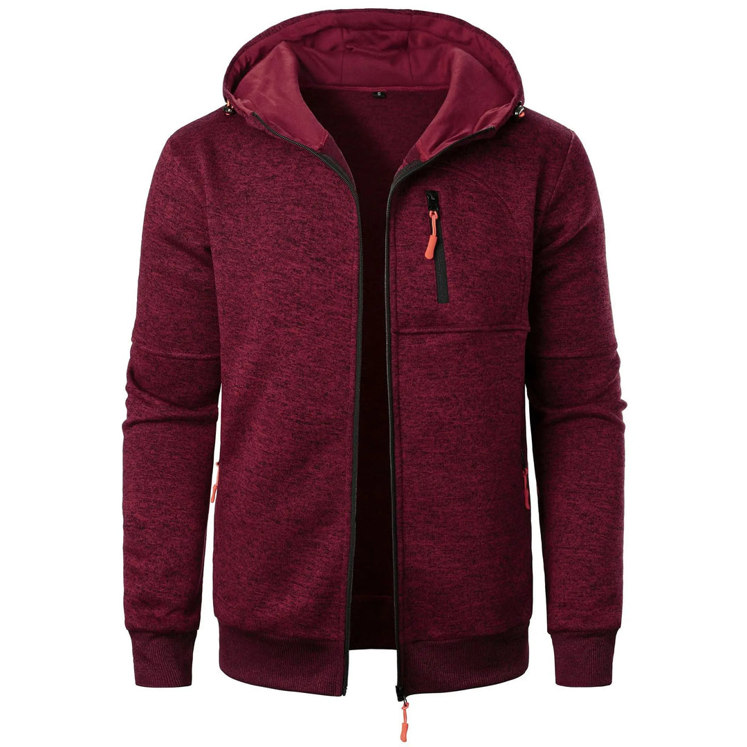 Lässige Sportjacke mit Kapuze für Männer