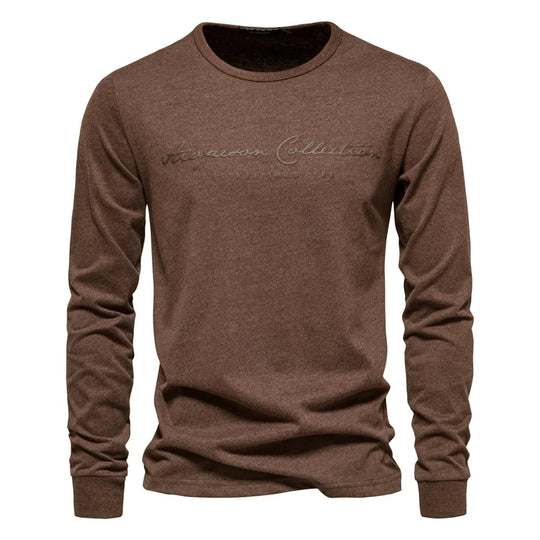 Lässiges T-Shirt mit Buchstabenaufdruck für Männer