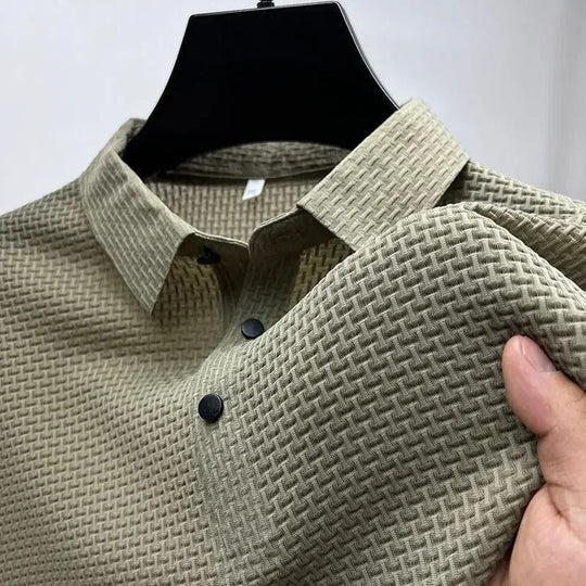 Herren Polo Shirt Leichtes Atmungsaktives Design