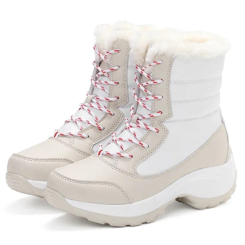 Frauen Plattform Outdoor Schneestiefel