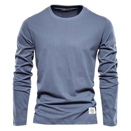 Klassisches Langarm-T-Shirt für Männer