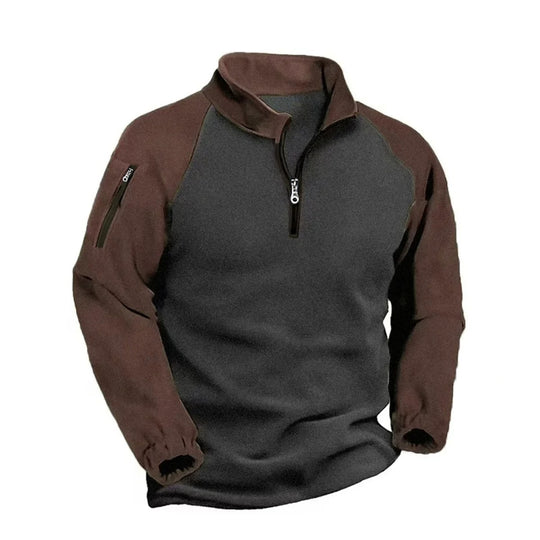 Taktische Jacke mit Reißverschluss für Männer