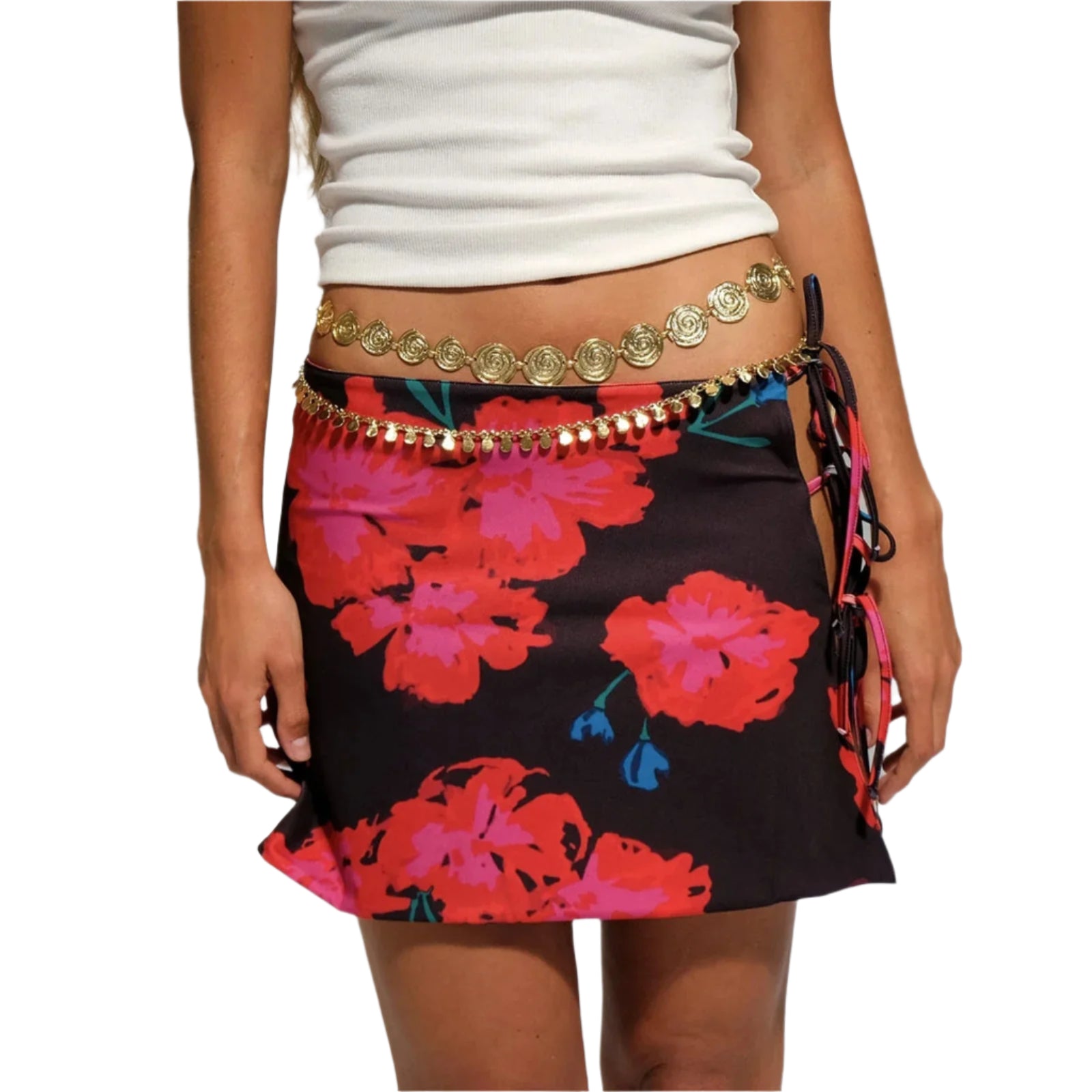 Tie-Dye Bodycon-Rock für Damen