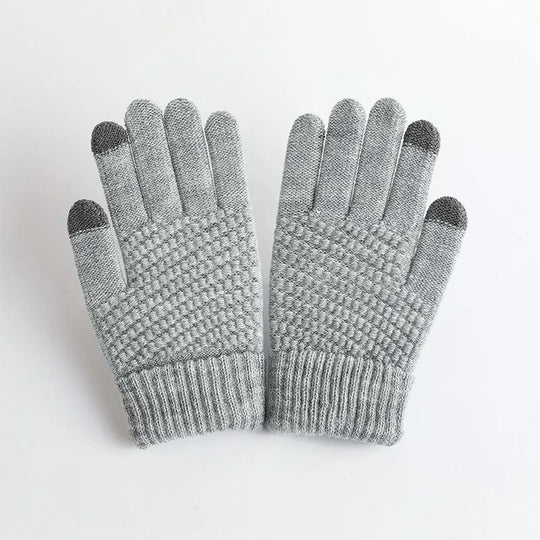 Kaschmirstrick-Winterhandschuhe für Frauen