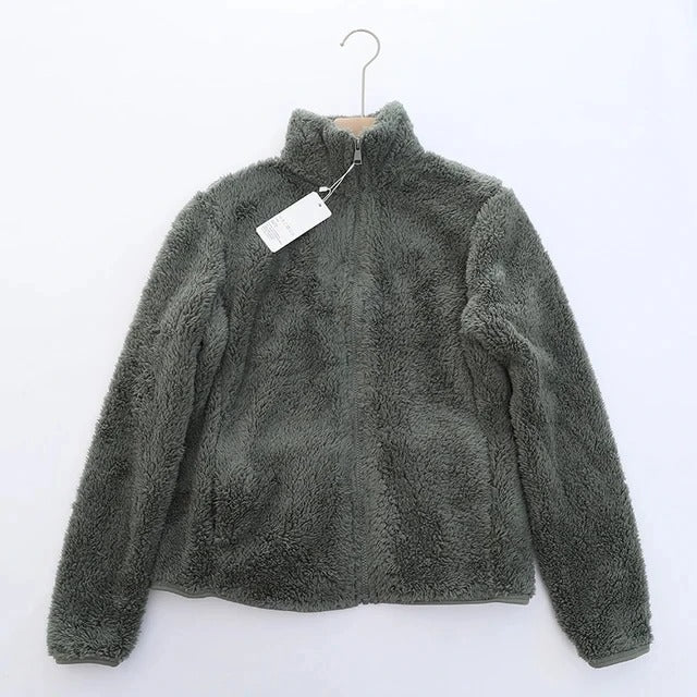Doppelseitige Fleecejacke für Frauen