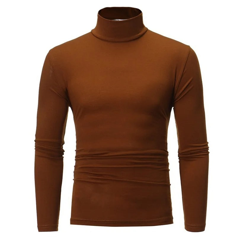 Thermoshirt für Männer mit hohem Halsausschnitt