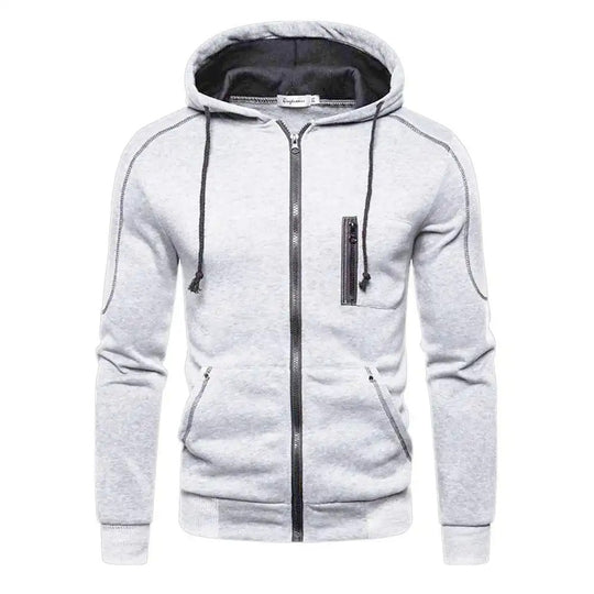 Pullover mit Kapuze und Reißverschluss für Männer