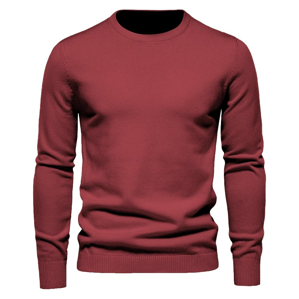 Dicker Pullover für Männer mit schmaler Passform