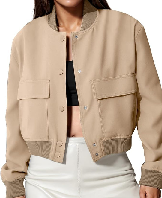 Varsity-Bomberjacke für Frauen