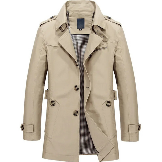 Windjacke für Herren Trenchcoat