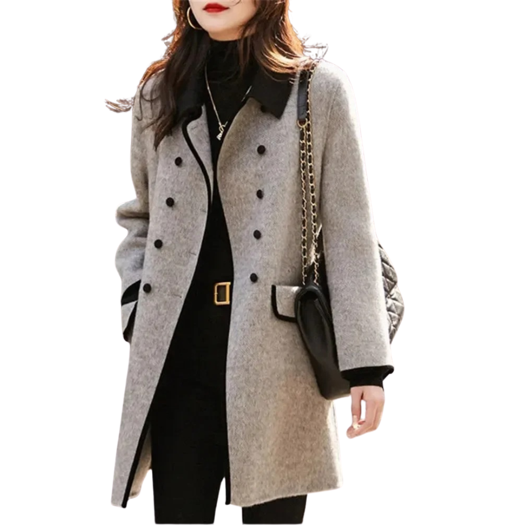 Vintage Damenjacke mit langen Ärmeln